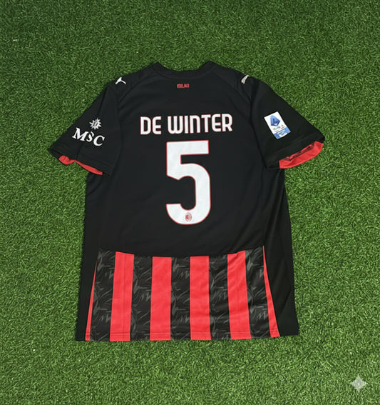 Koni De Winter Ac Milan New Season Jersey Trikot Maillot