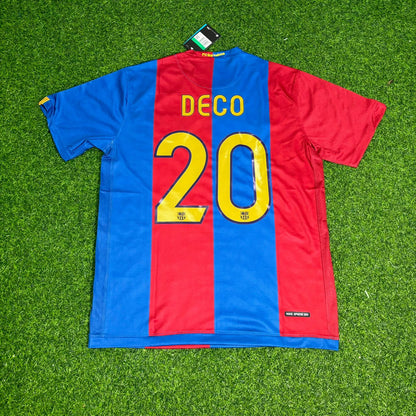 Deco Barcelona 2006/2007 Home Retro Football Jersey
