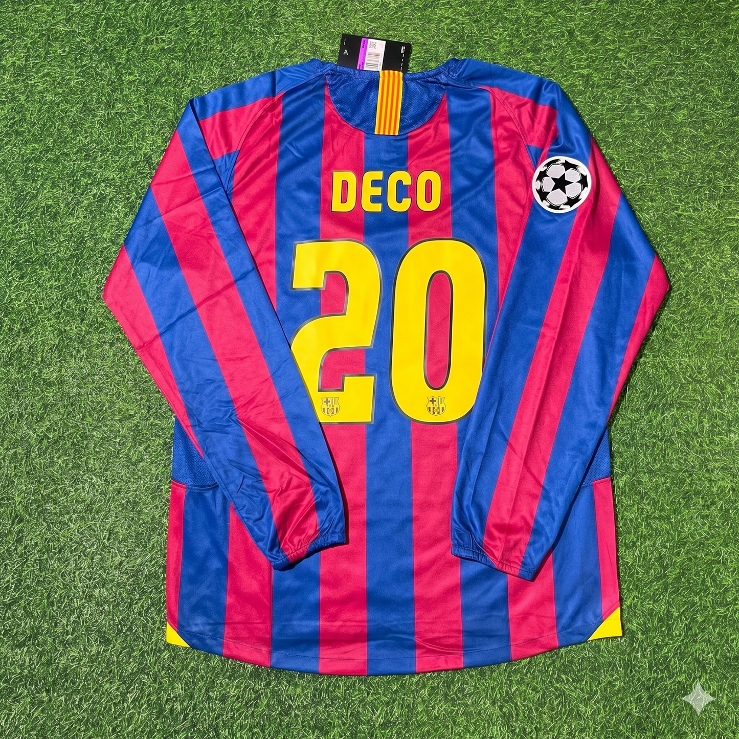 Deco Barcelona 2006 Final Retro Football Jersey