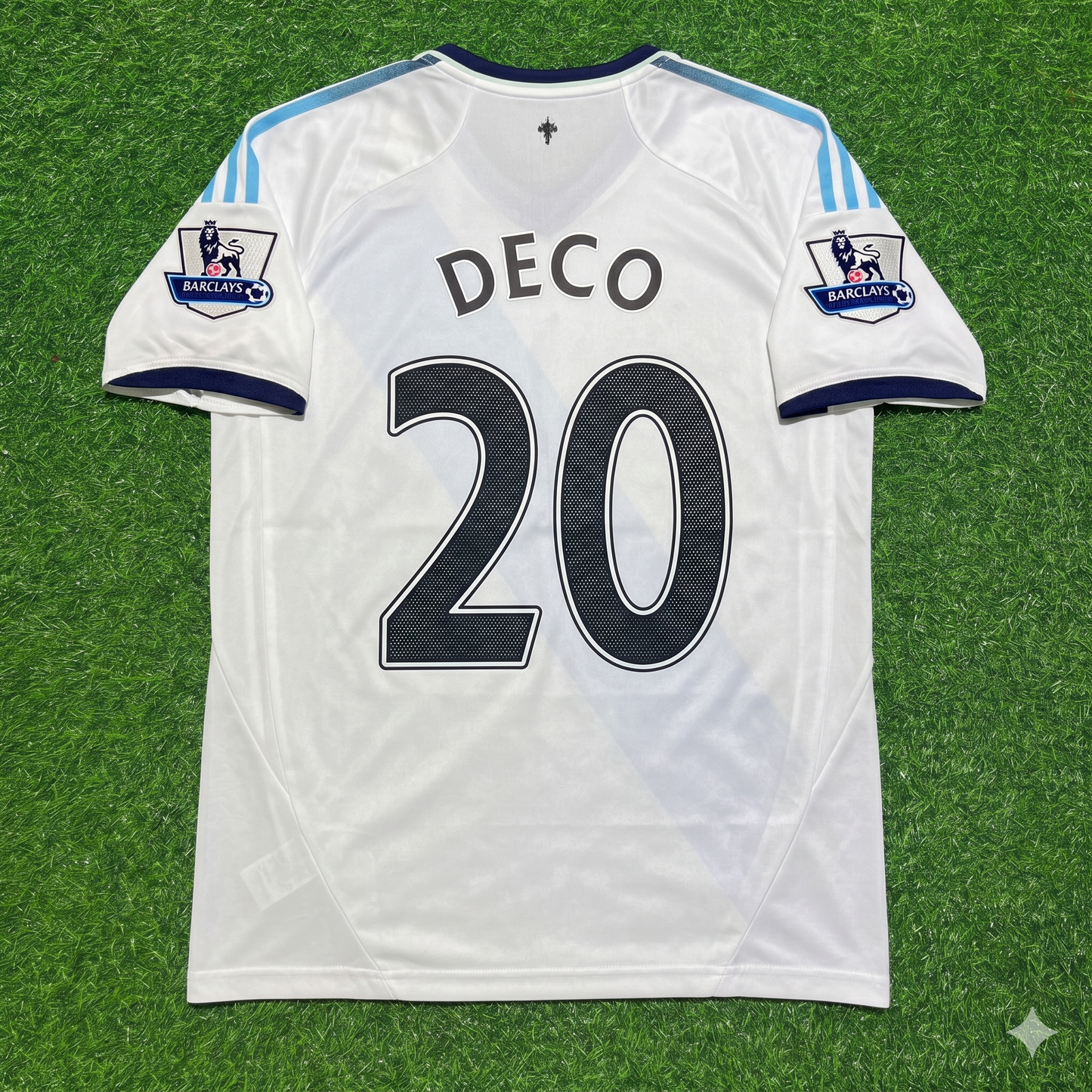Deco Chelsea Retro White Football Jersey