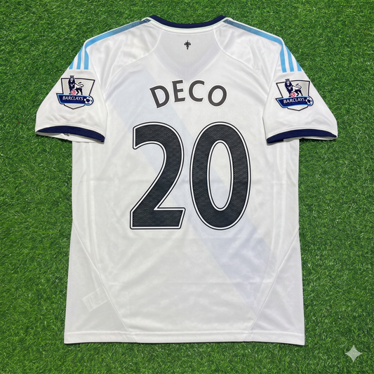 Deco Chelsea Retro White Football Jersey