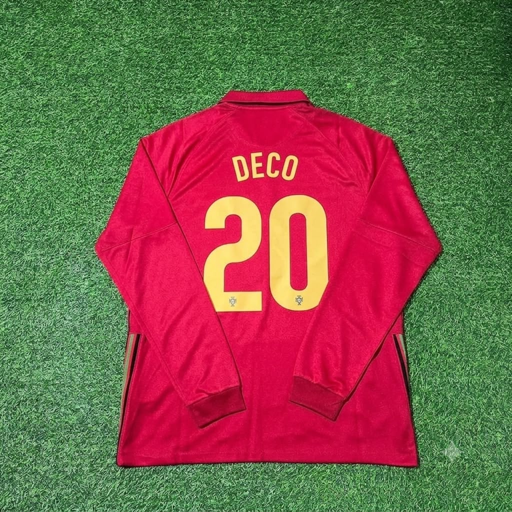 Deco Portugal Commemorative Long Sleeve Football Jersey Kit