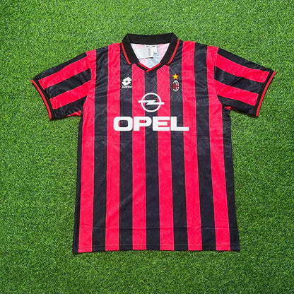 Dejan Savićević AC Milan 1994/1996 Retro Home Football Jersey