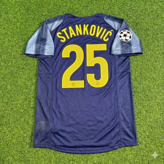 Dejan Stanković #25 Inter Milan 2004-05 Retro Football Jersey Kit
