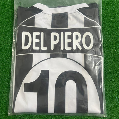 Alessandro Del Piero Juventus 2002 2003 Retro Football Jersey Soccer Shirt