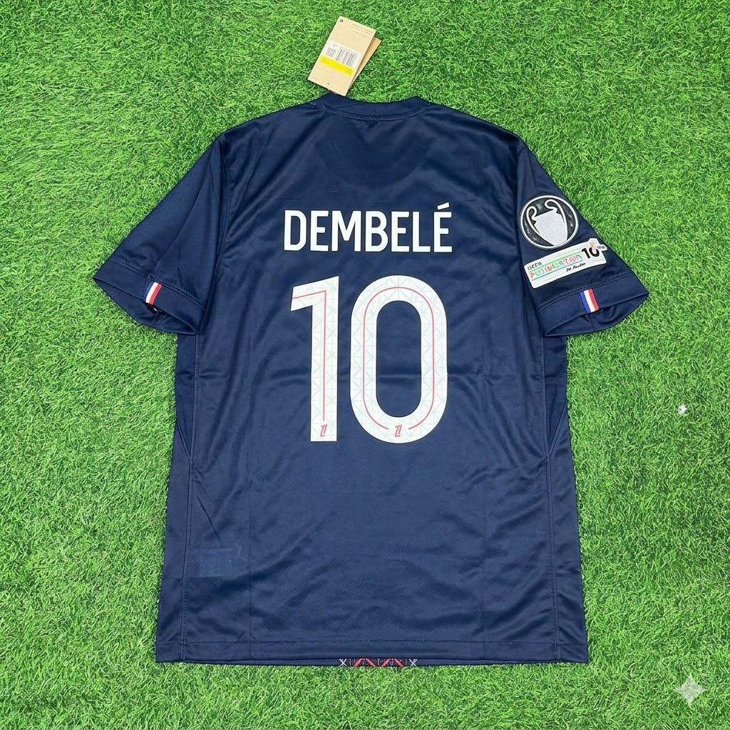 Ousmane Dembélé #10 New Season Jersey – | Trikot | Maillot Soccer Shirt