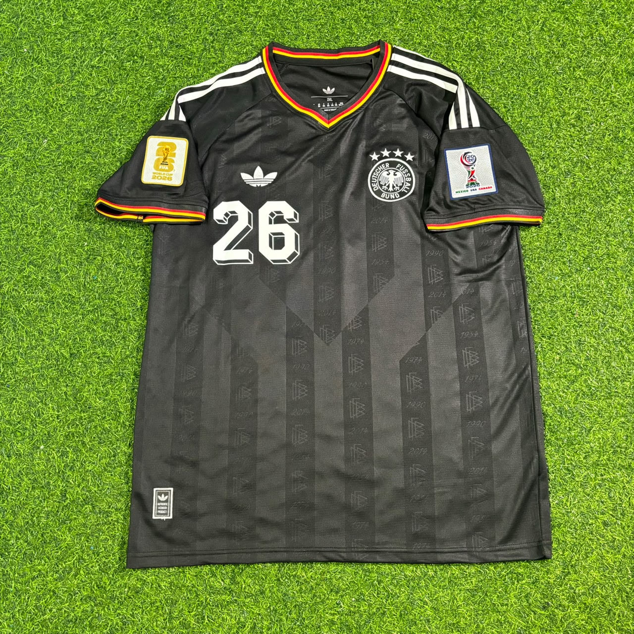 Deniz Undav #26 Germany 2026 World Cup Black Style Football Jersey Trikot