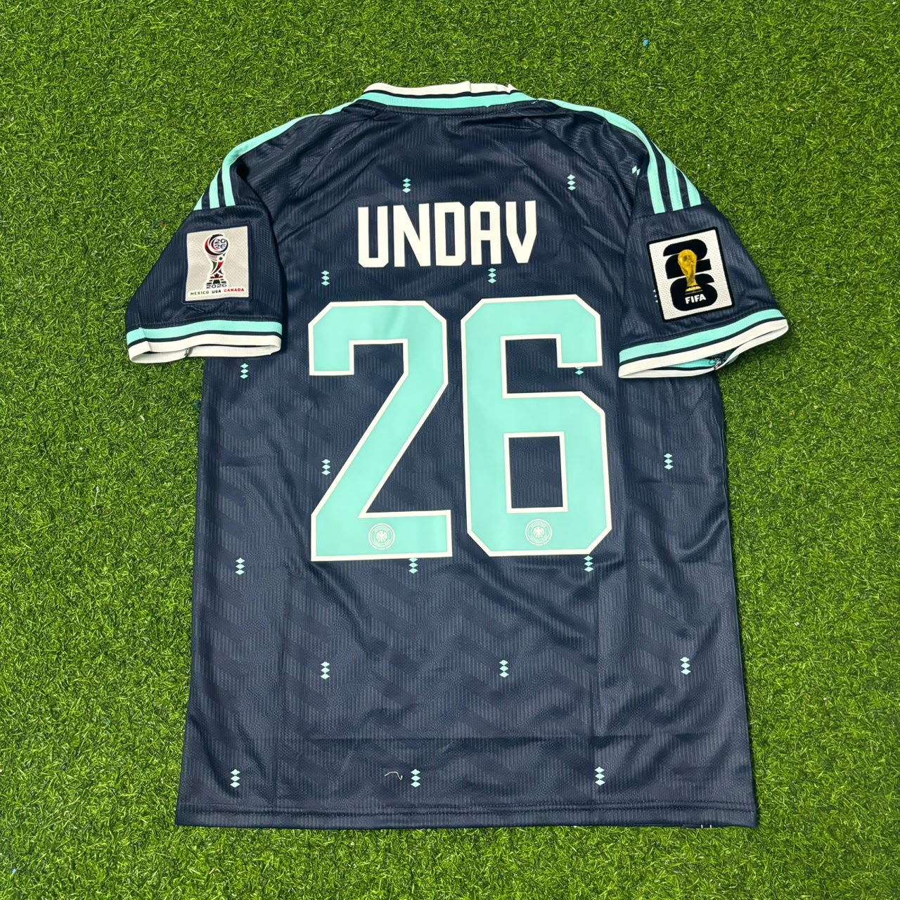 Deniz Undav Germany 2026 World Cup Away Blue Football Jersey