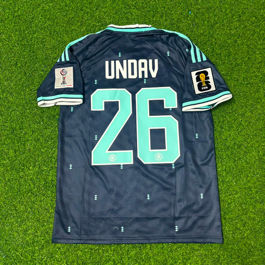 Deniz Undav Germany 2026 World Cup Away Blue Football Jersey
