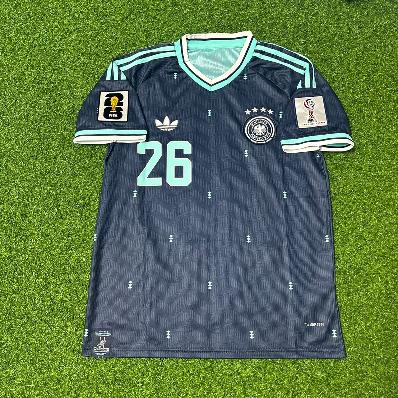 Deniz Undav Germany 2026 World Cup Away Blue Football Jersey