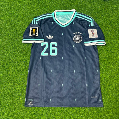 Deniz Undav Germany 2026 World Cup Away Blue Football Jersey