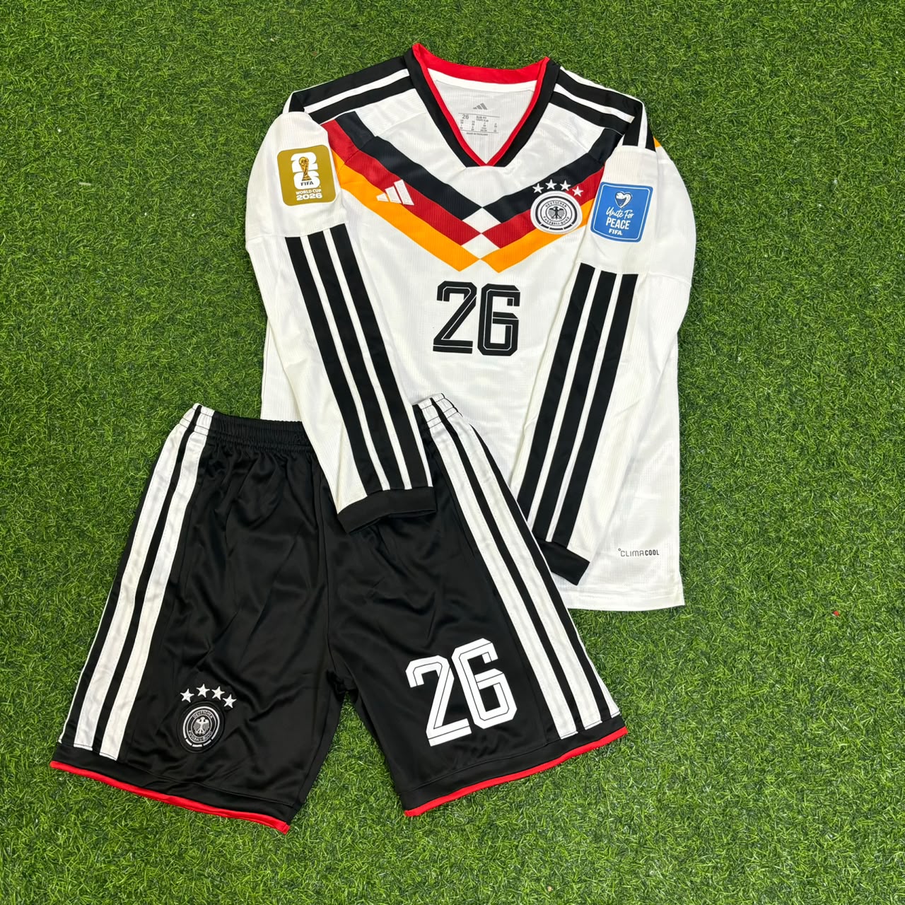 Deniz Undav Germany 2026 World Cup Kids Home Long Sleeve Football Jersey