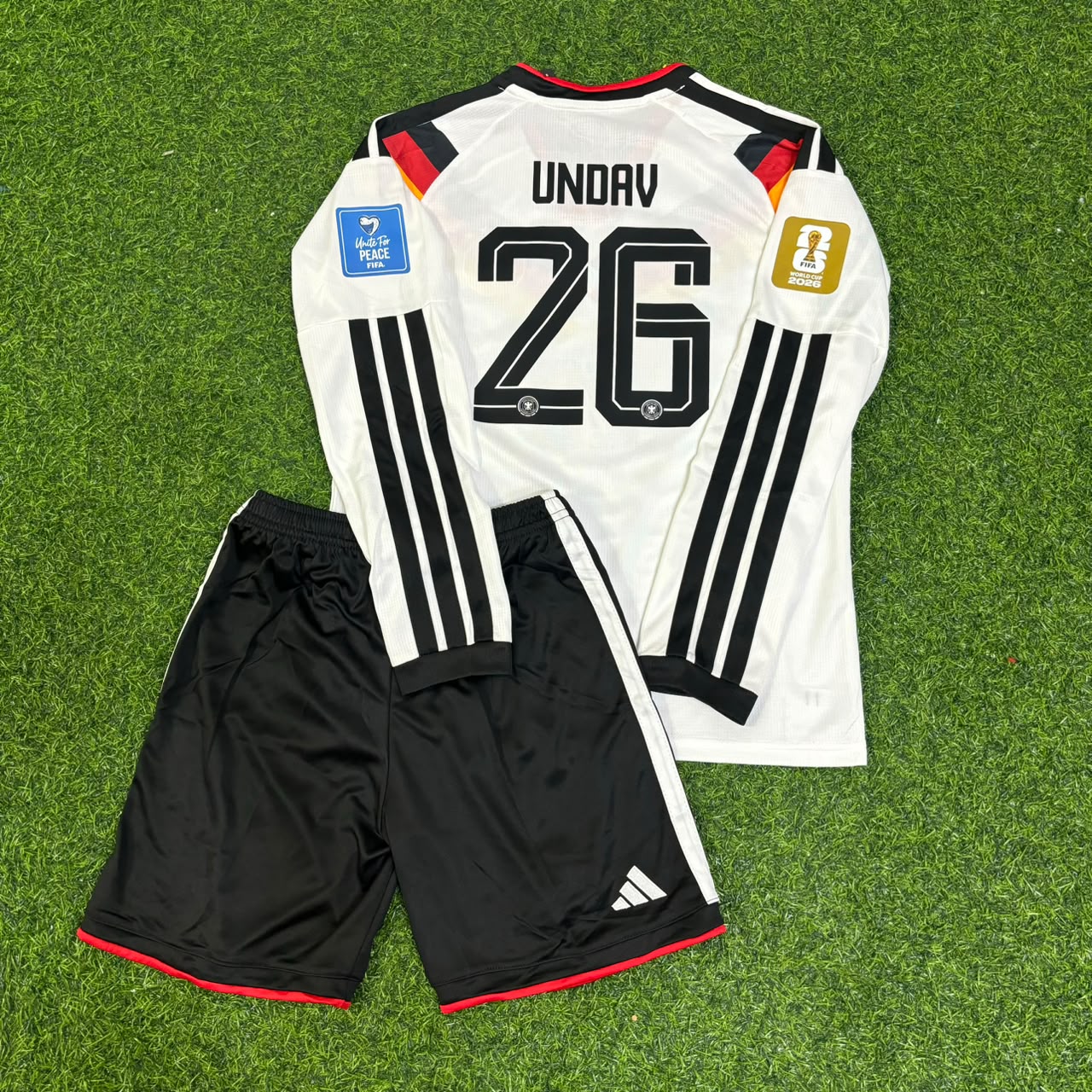 Deniz Undav Germany 2026 World Cup Kids Home Long Sleeve Football Jersey