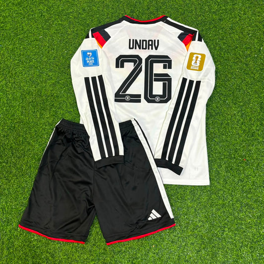 Deniz Undav Germany 2026 World Cup Kids Home Long Sleeve Football Jersey