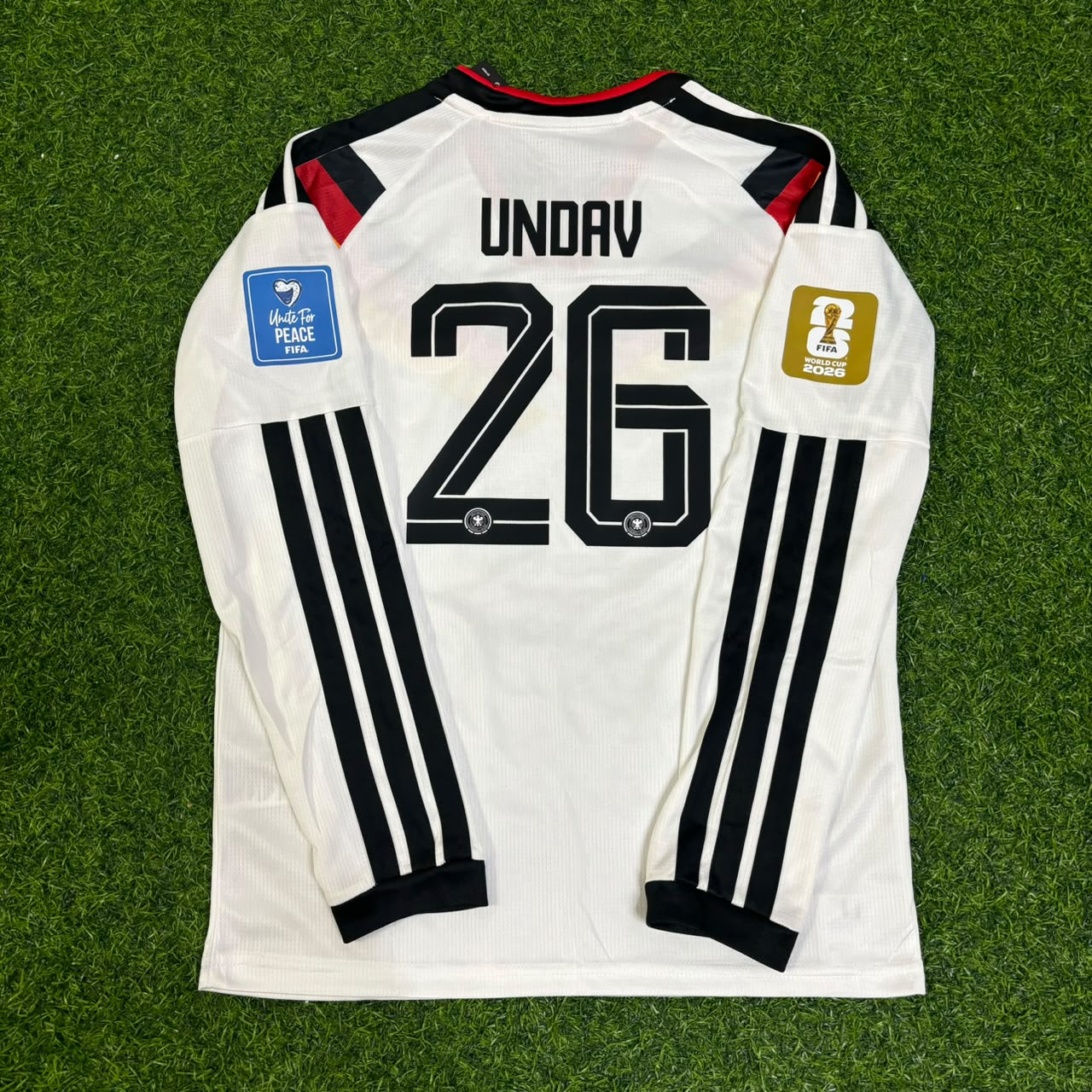 Deniz Undav #26 Germany 2026 World Cup Long Sleeve Home Football Jersey Kit