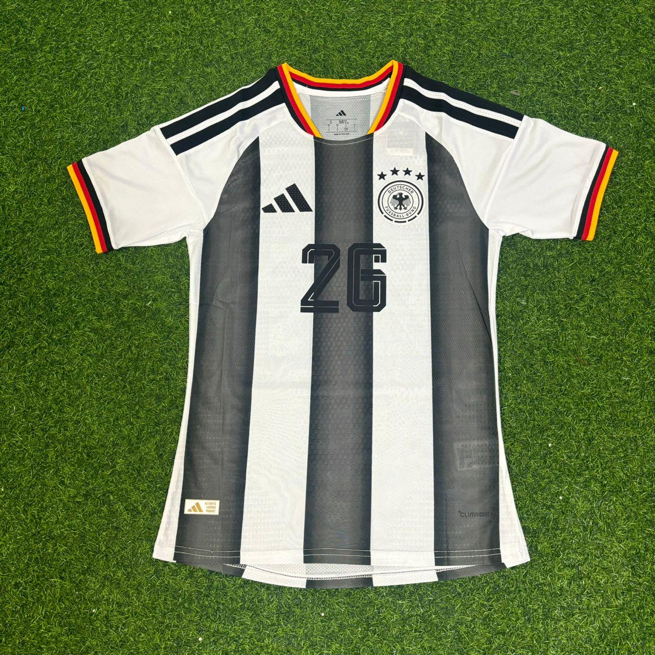 Deniz Undav Germany Stripe Special Edition Black White 2026 World Cup Jersey