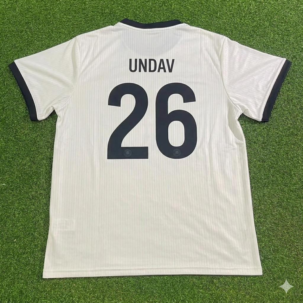Deniz Undav Germany 125 Year Special White Football Jersey