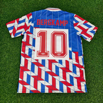 Dennis Bergkamp Ajax 1989/1990 Retro Football Jersey Kit