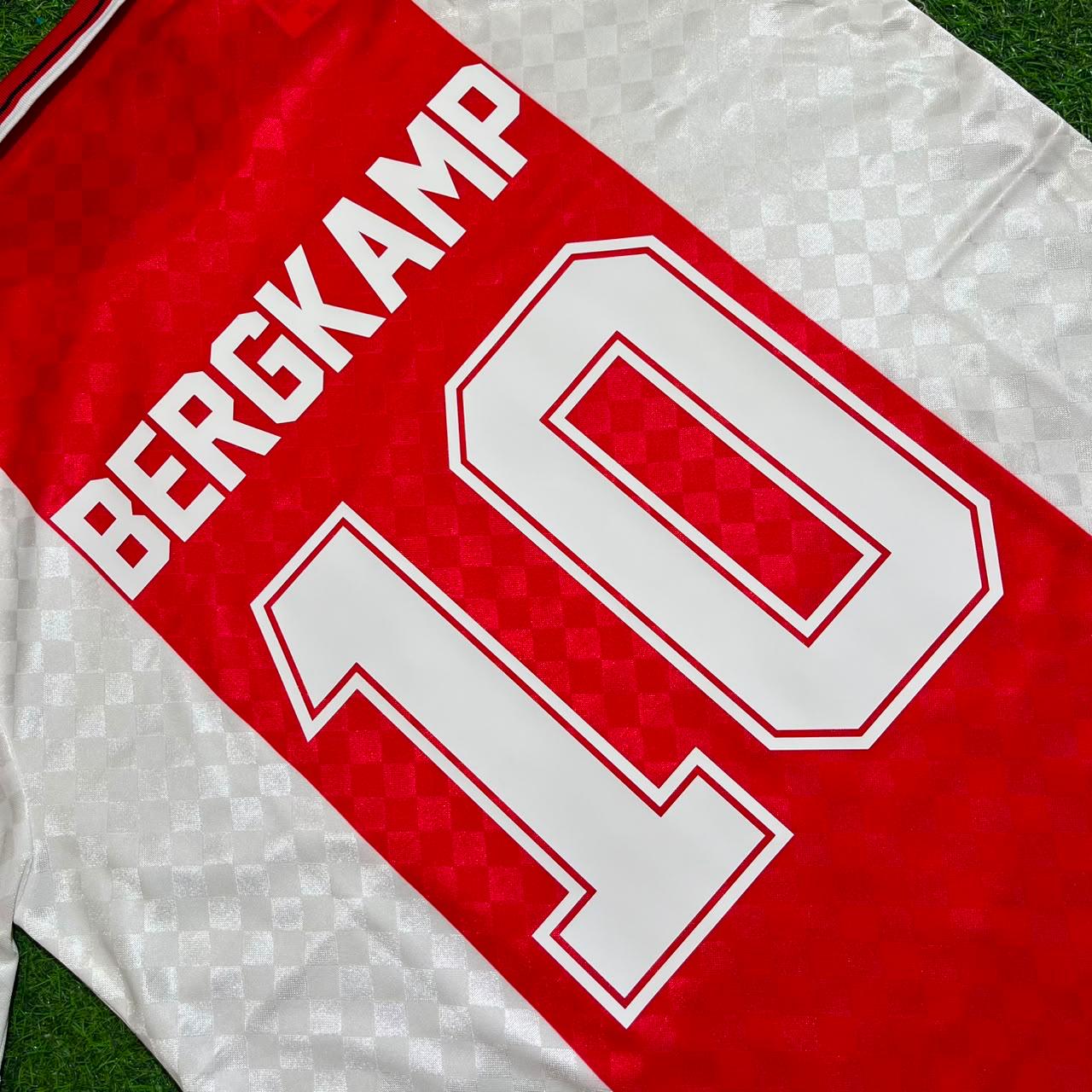 Dennis Bergkamp Ajax 1988 1990 Retro Football Jersey