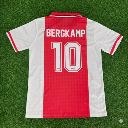 Dennis Bergkamp Ajax 1988 1990 Retro Football Jersey