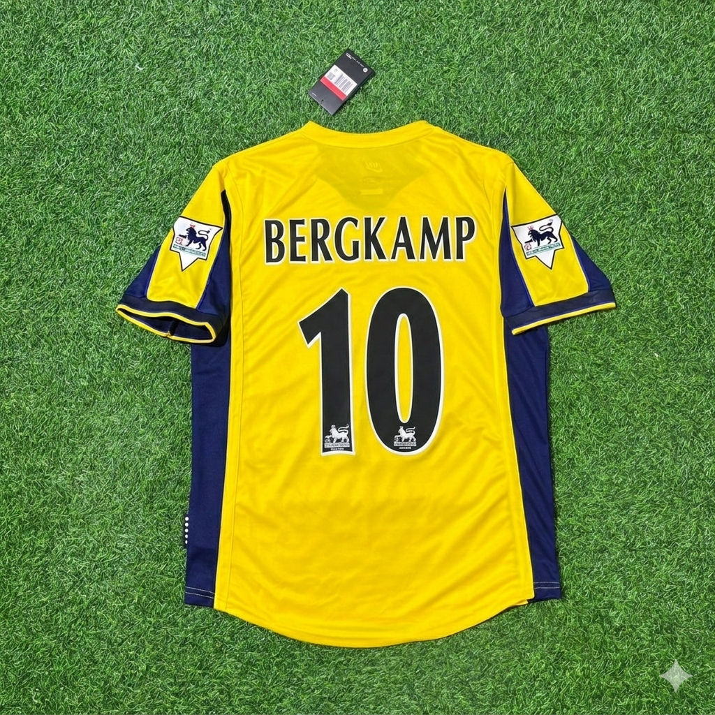 Dennis Bergkamp - Arsenal 2000 Retro Jersey Trikot