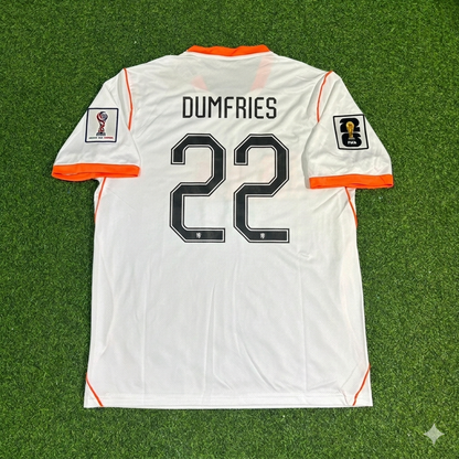 Denzel Dumfries #22 Netherlands 2026 World Cup New Season Football Jersey