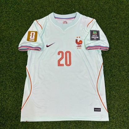 Desire Doue #20 France 2026 World Cup Away Jersey