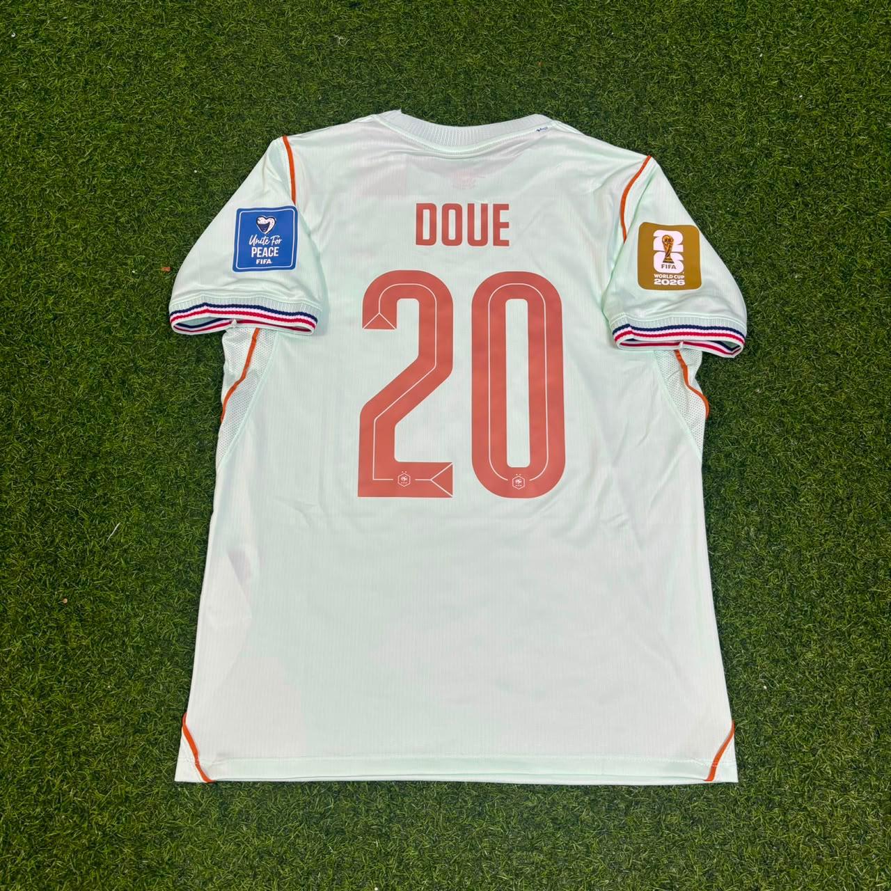 Desire Doue #20 France 2026 World Cup Away Jersey