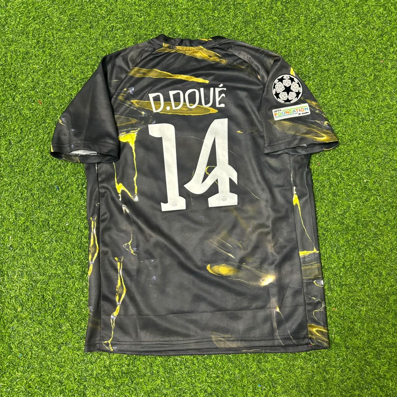 Désiré Doué Kids Set 2026 Champions League New Season Football Jersey
