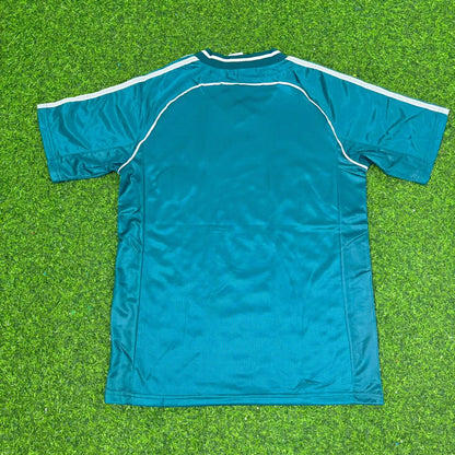 Deutschland 1998 Saison Auswärts Germany Retro Fußballtrikot
