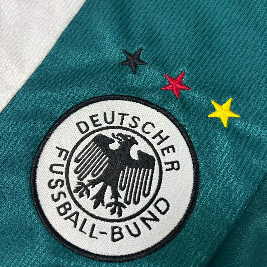 Deutschland 1998 Saison Auswärts Germany Retro Fußballtrikot