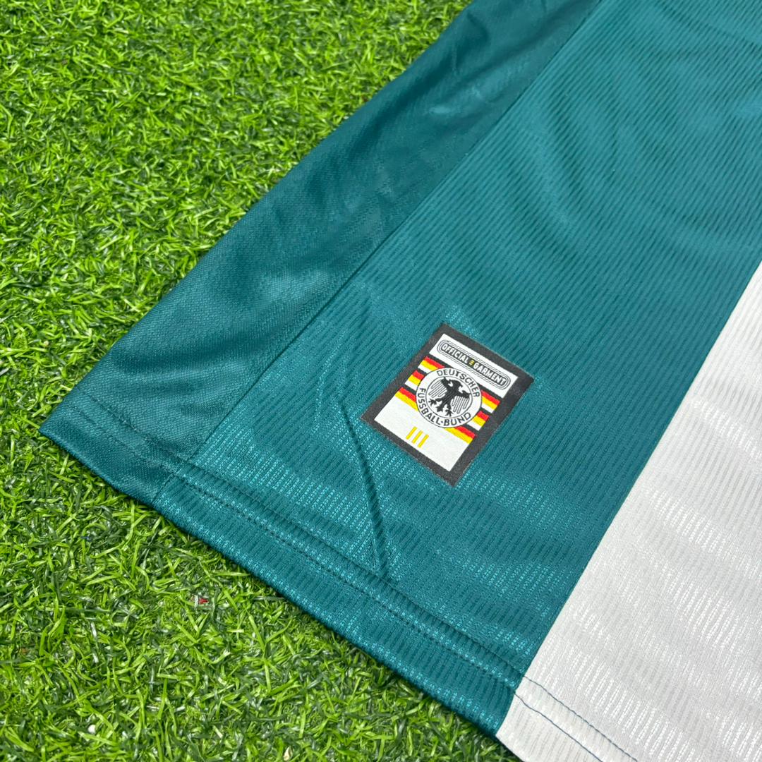 Deutschland 1998 Saison Auswärts Germany Retro Fußballtrikot