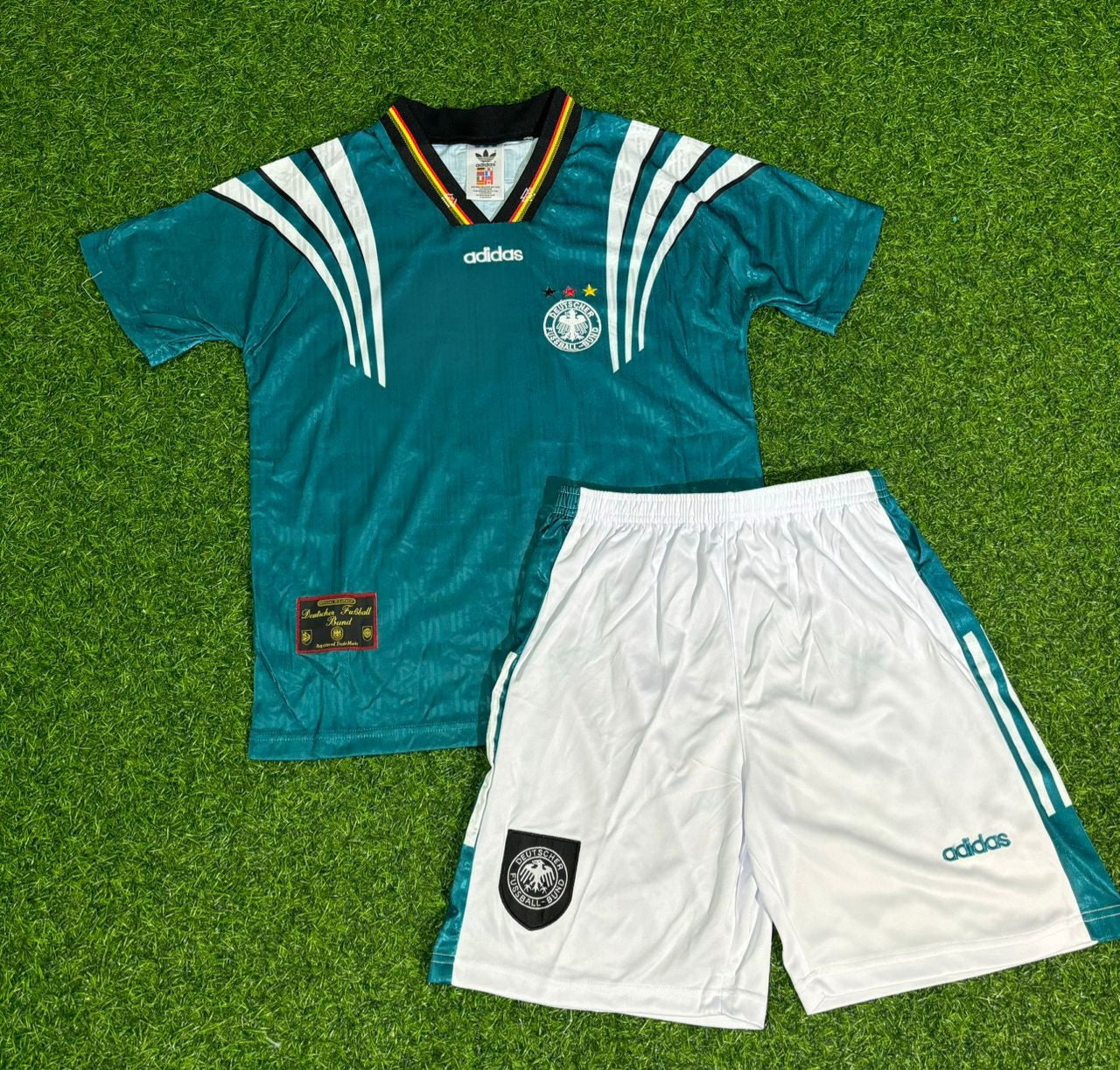 Andreas Brehme #3 Deutschland Retro Heim Kinder Fußballtrikot
