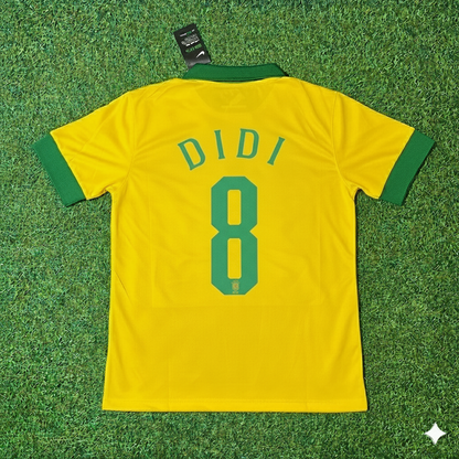Didi Brasilien Retro-Fußballtrikot-Set