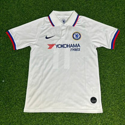 Didier Drogba Chelsea White Retro Football Jersey Kit