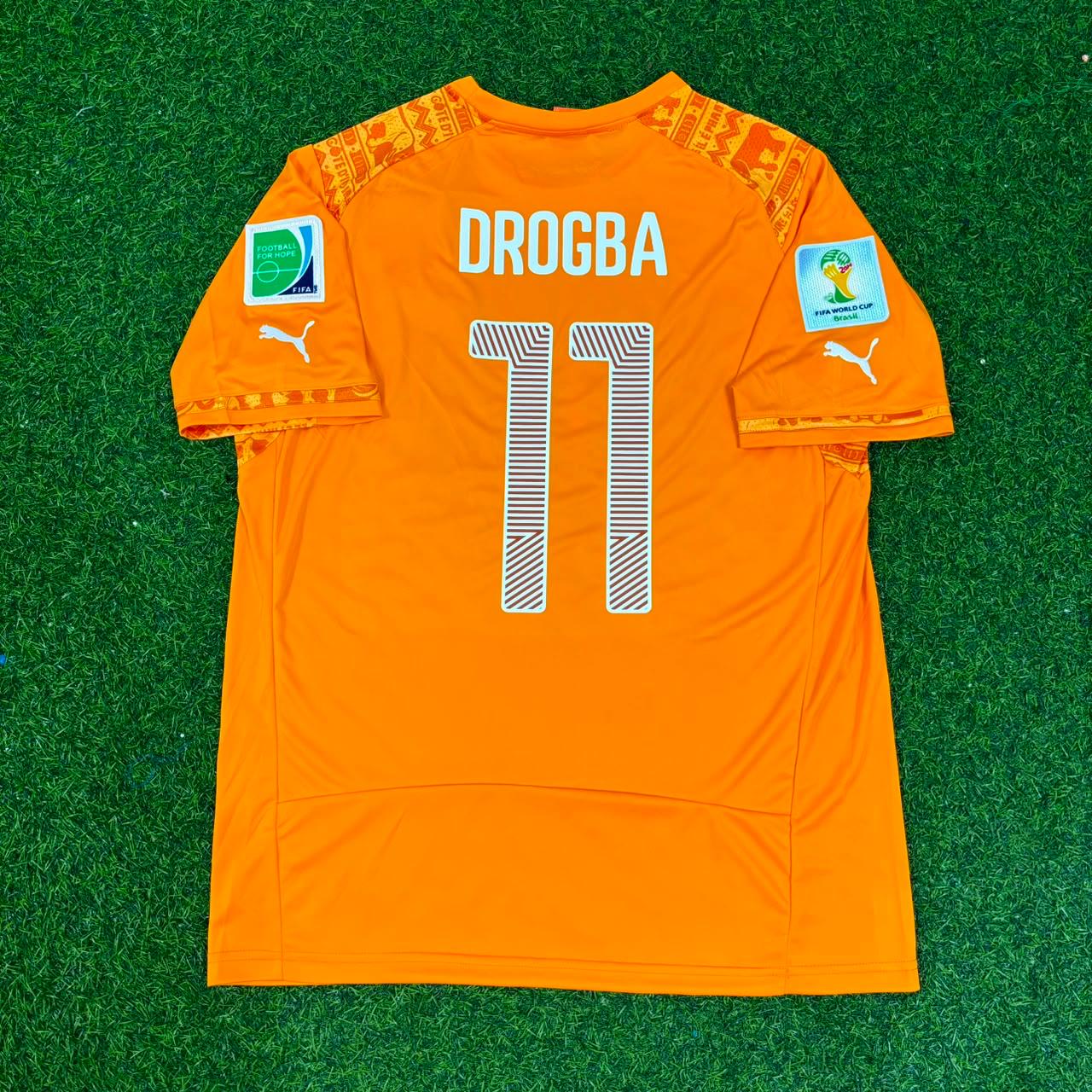 Marcelo #6 Brasilien WM 2014 Heim Retro Gelbes Trikot