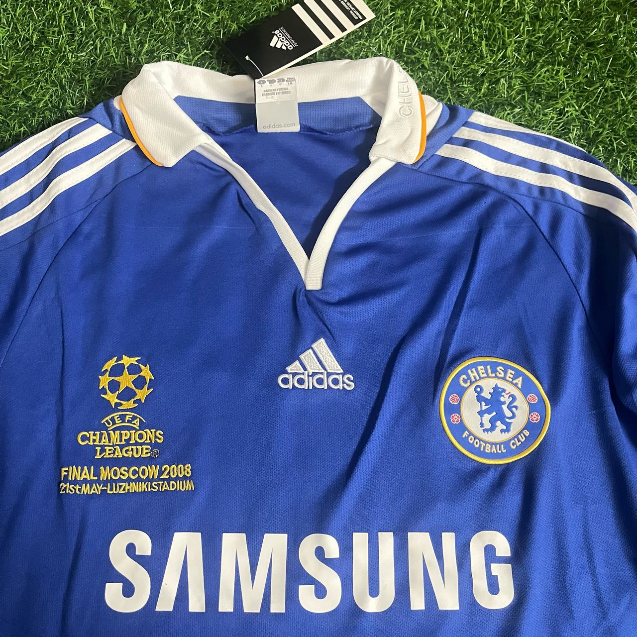 Didier Drogba 11 Chelsea 2008 Champhions League Final Jersey Trikot