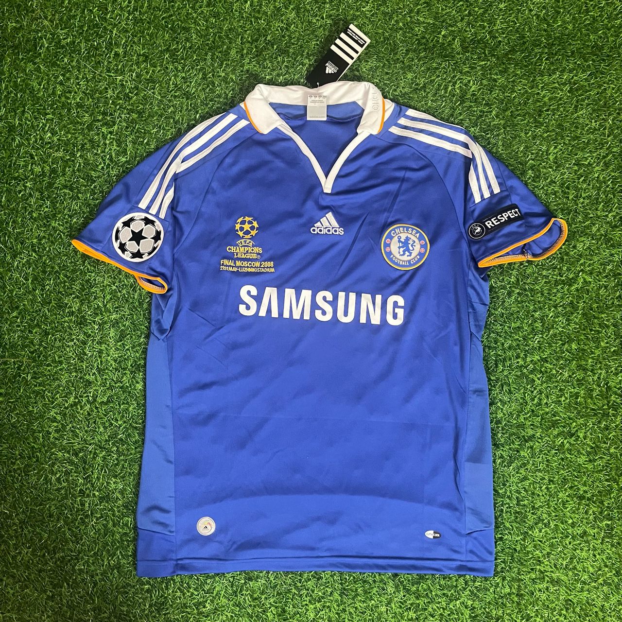 Didier Drogba 11 Chelsea 2008 Champhions League Final Jersey Trikot