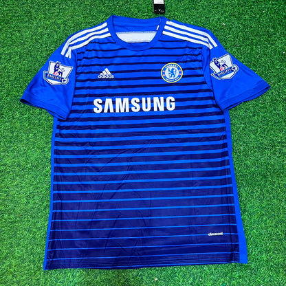 Didier Drogba Chelsea 2014/15 Blaues Fußballtrikot der neuen Saison
