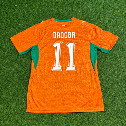 Didier Drogba Ivory Coast Commemorative Special Football Jersey