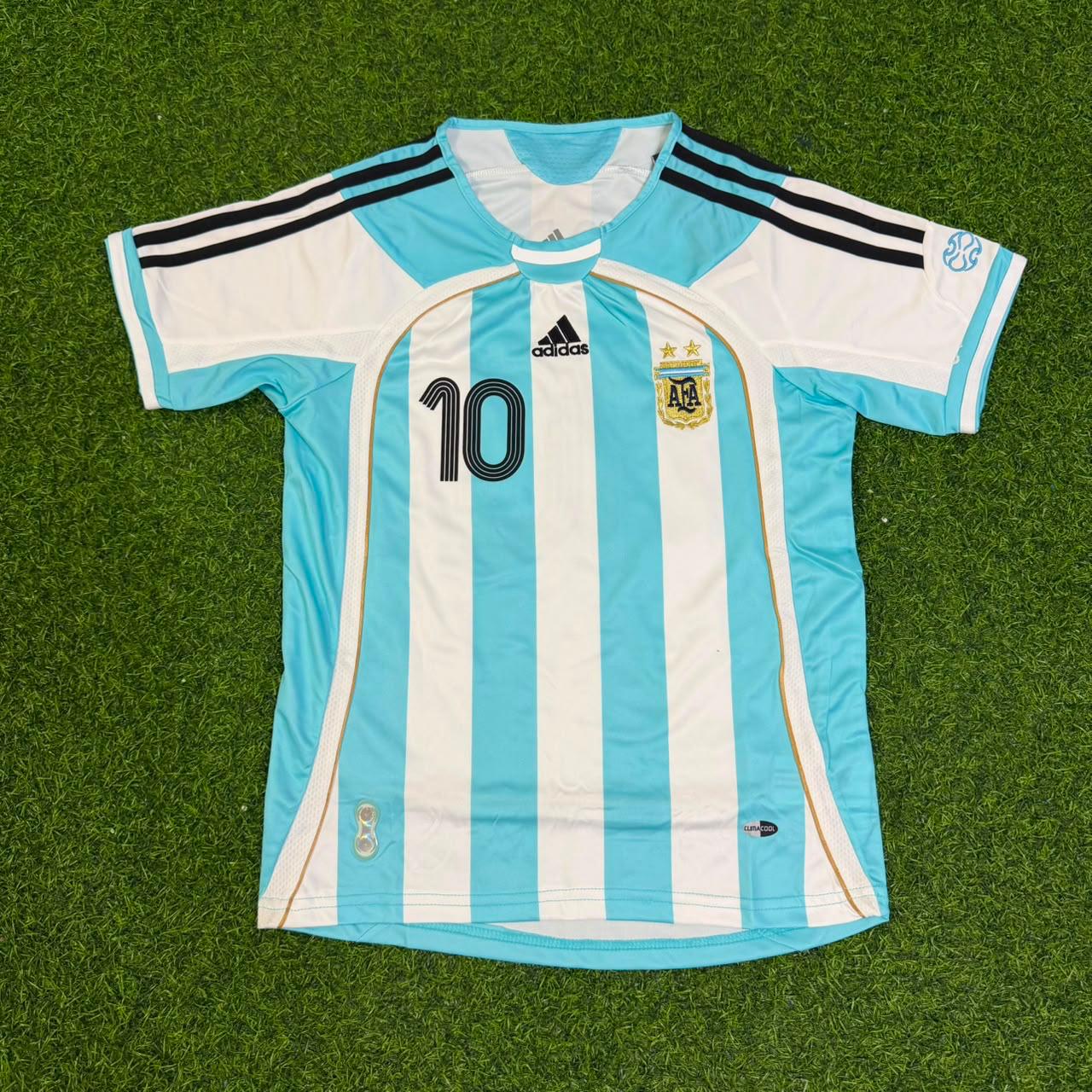Diego Armando Maradona Argentina Retro Kids Football Jersey