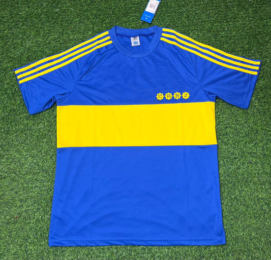 Boca Juniors 1981-1982 Retro Football Jersey