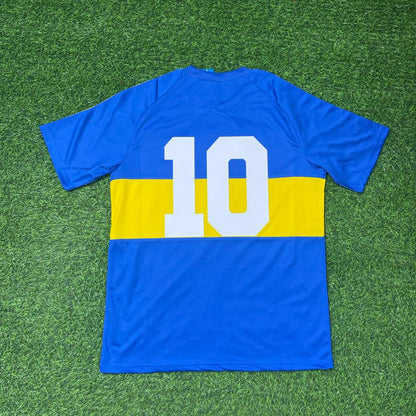 Diego Armando Maradona Boca Juniors 1981 Retro Football Jersey