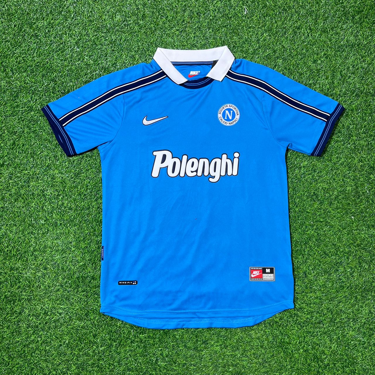 Diego Armando Maradona Napoli Retro Blue Football Jersey Kit