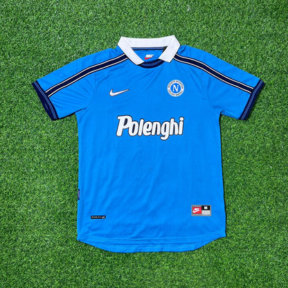 Diego Armando Maradona Napoli Retro Blue Football Jersey Kit