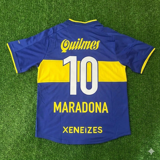 Diego Armando Maradona Boca Juniors Retro Football Jersey Trikot