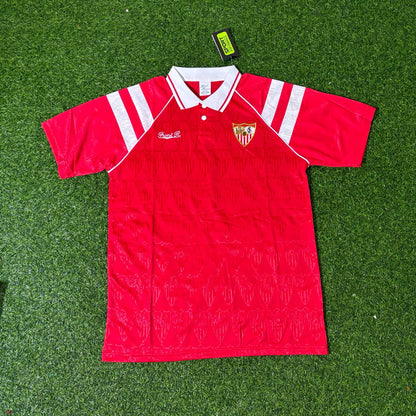 Diego Armando Maradona Sevilla 1992–1993 Red Home Retro Football Jersey Kit