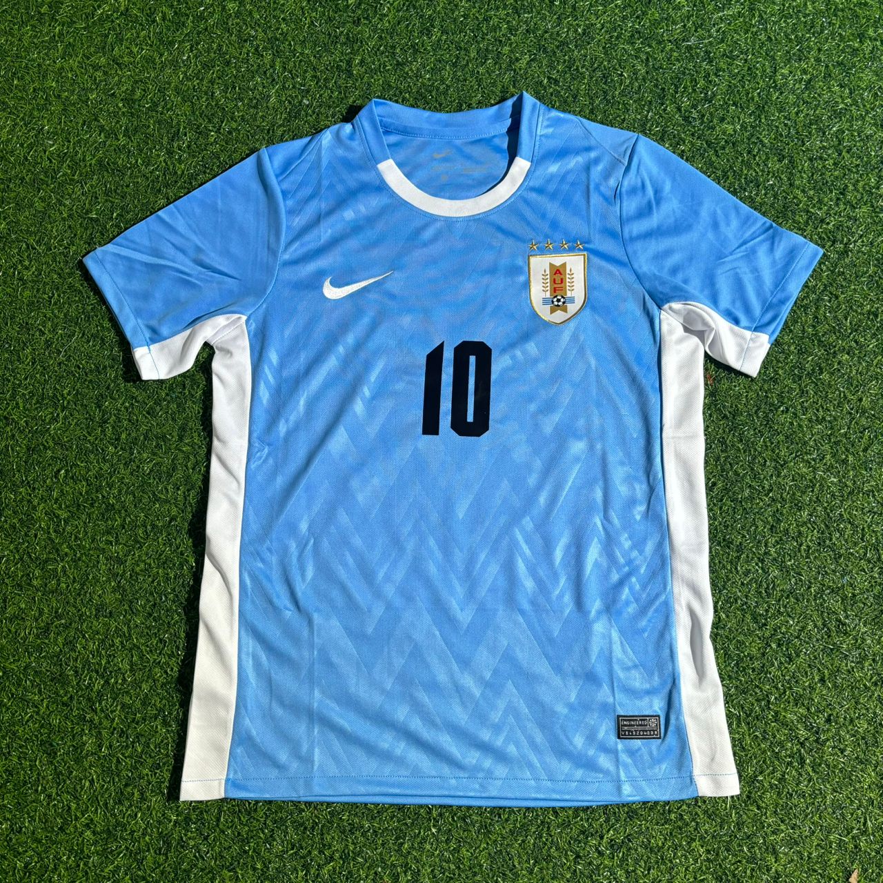 Diego Forlán #10 Uruguay World Cup Special Edition Blue Football Jersey