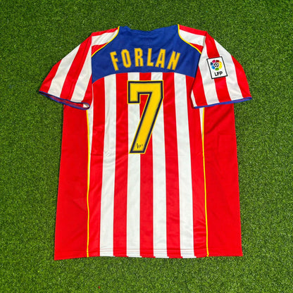 Diego Forlán Atletico Madrid SpiderMan Retro Football Jersey