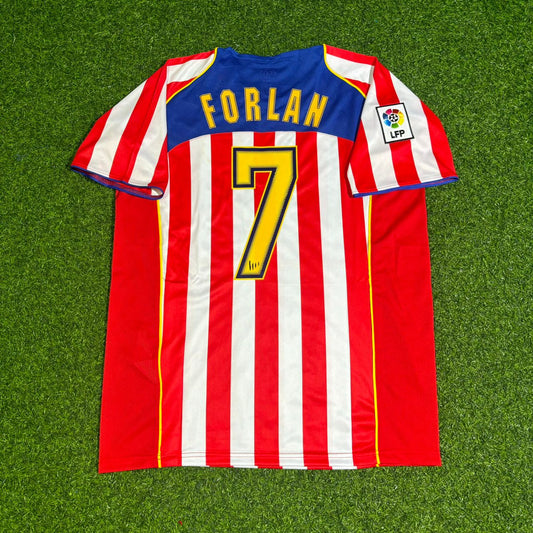 Diego Forlán Atletico Madrid SpiderMan Retro Football Jersey